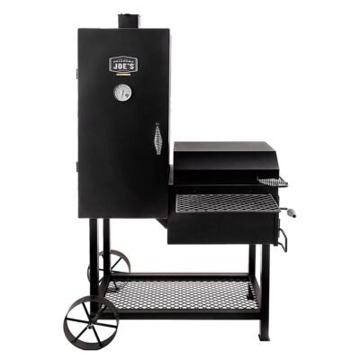 Oklahoma Joe’s Bandera 992-Sq. in Black Vertical Charcoal Smoker