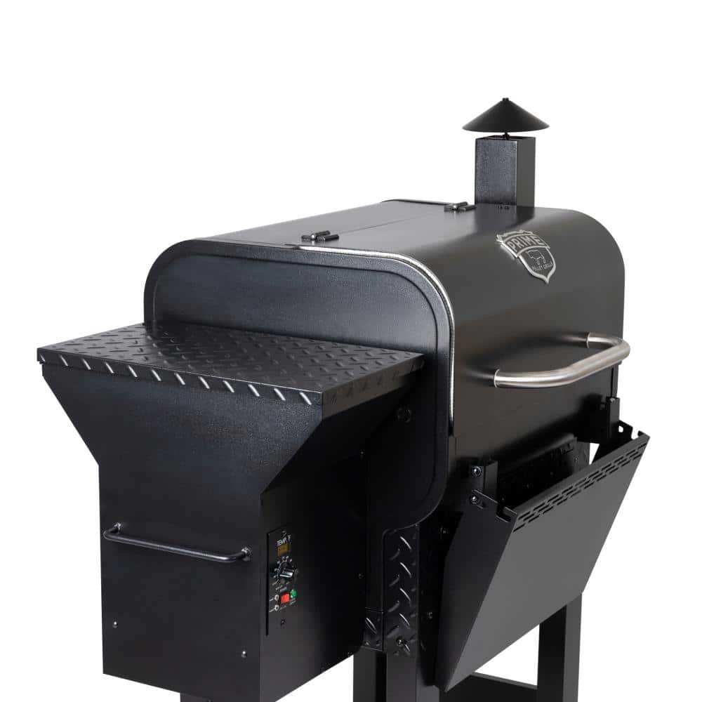 Prime Pellet Grills KC king 600-Sq in Black Pellet Grill - Image 2