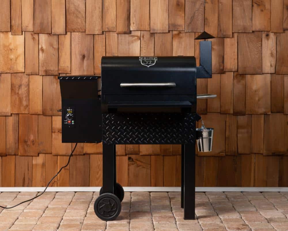 Prime Pellet Grills KC king 600-Sq in Black Pellet Grill - Image 3