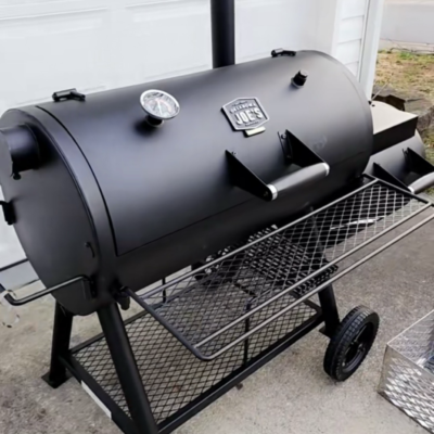 Custom-Built Offset Smoker Grill
