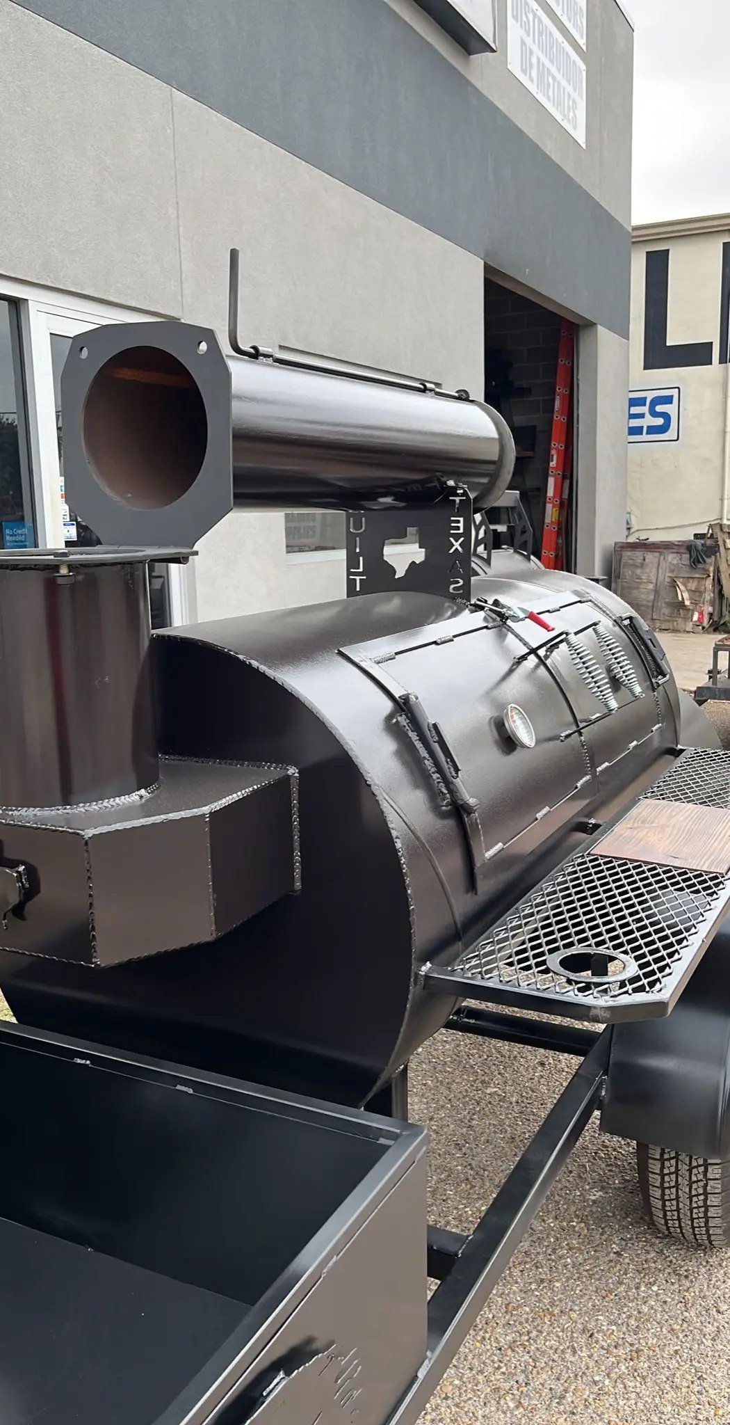 Custom-Built BBQ Smoker Trailer - Image 8