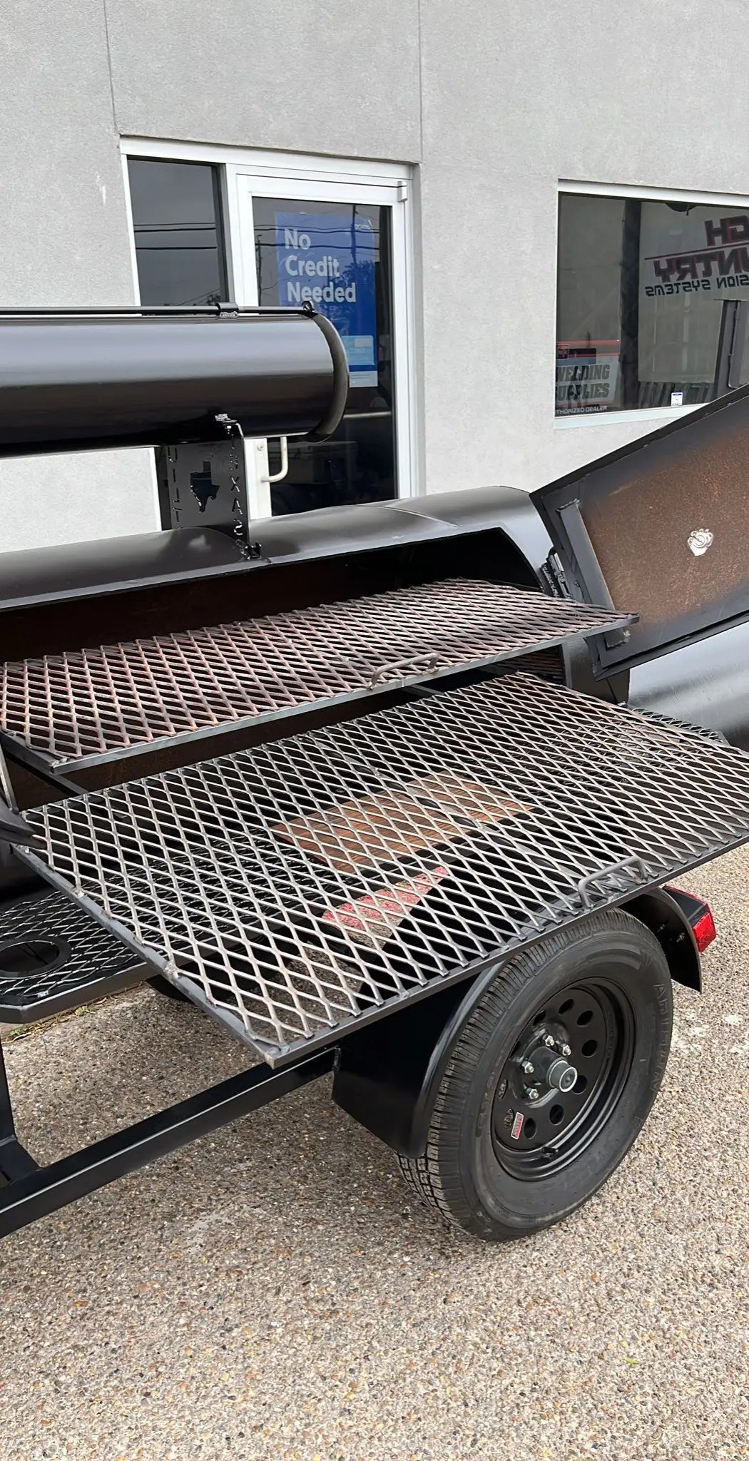 Custom-Built BBQ Smoker Trailer - Image 5