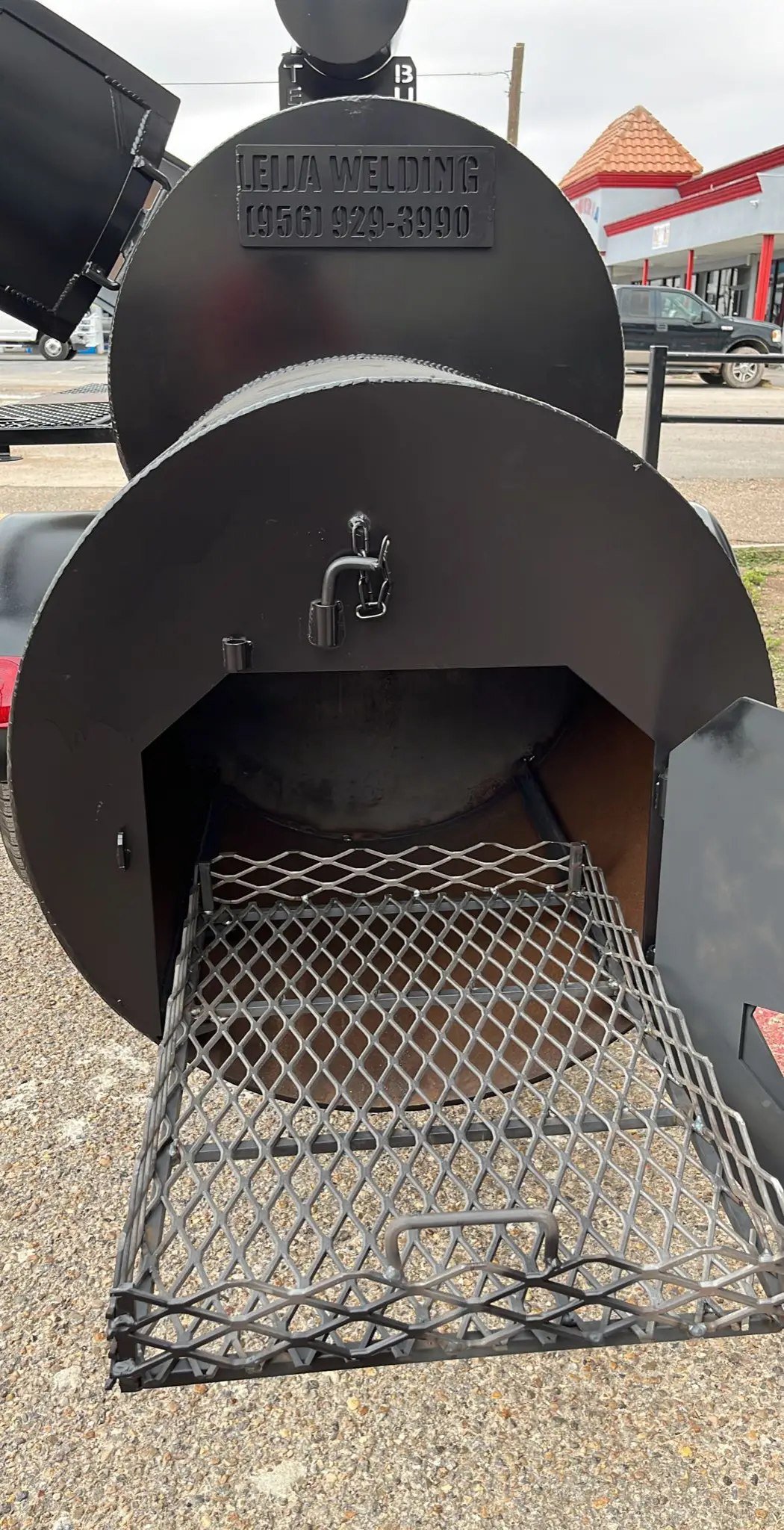 Custom-Built BBQ Smoker Trailer - Image 3
