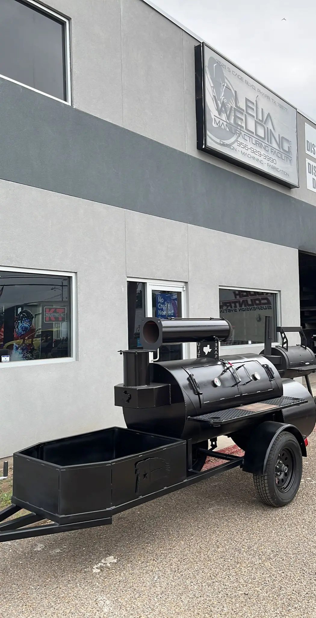 Custom-Built BBQ Smoker Trailer - Image 2