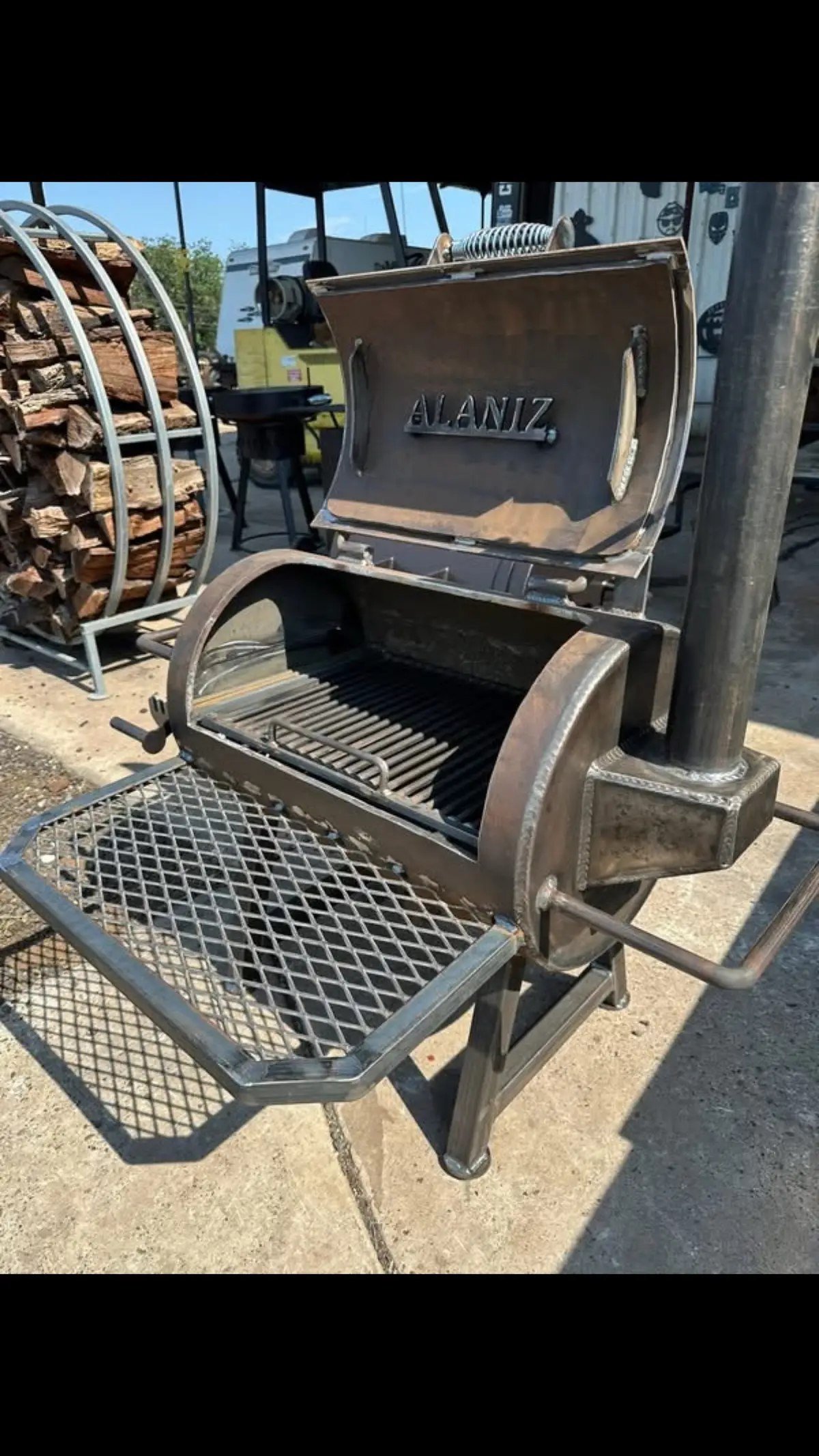 Custom Mini Smoker Grill - Image 8