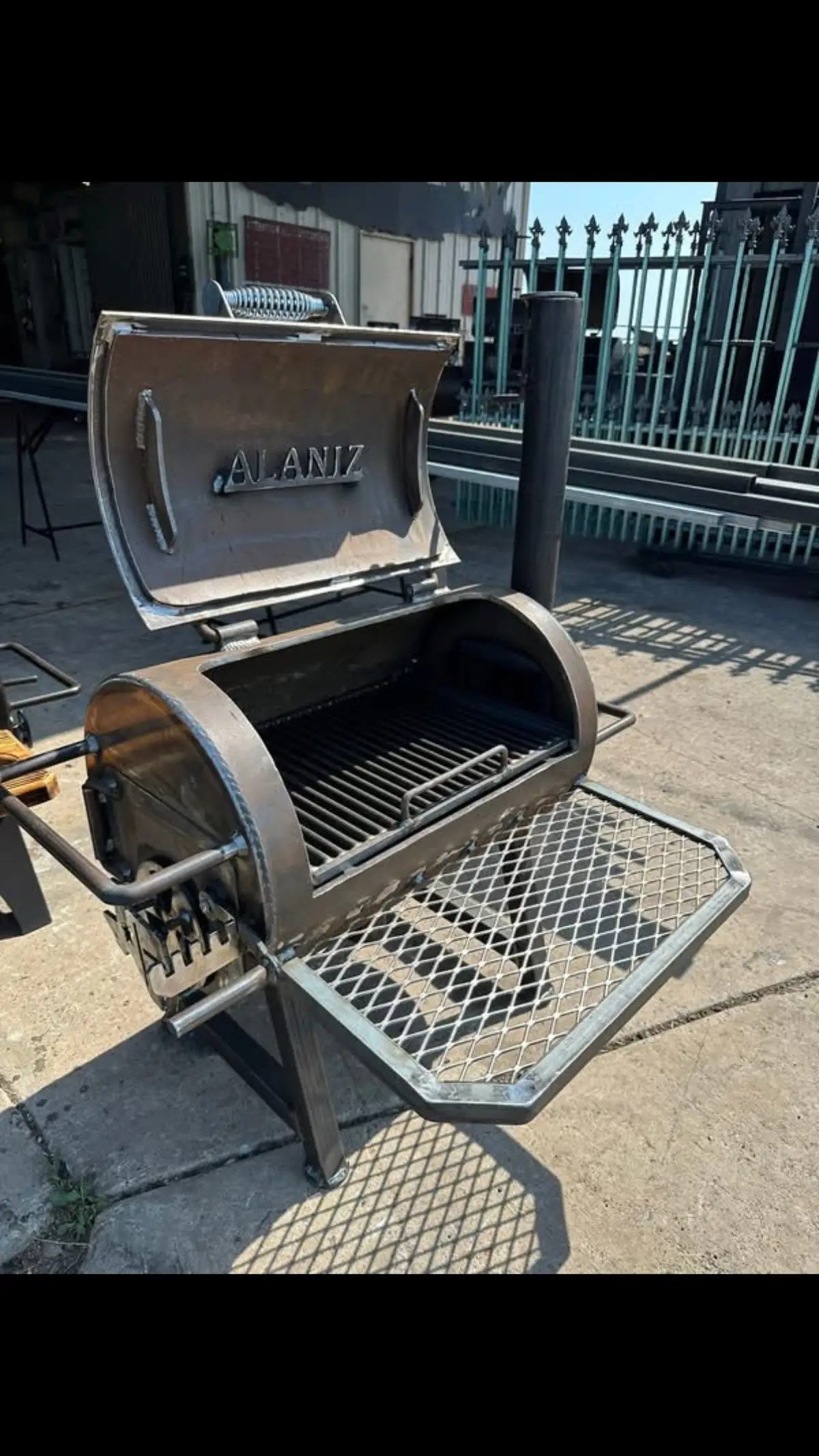 Custom Mini Smoker Grill - Image 4