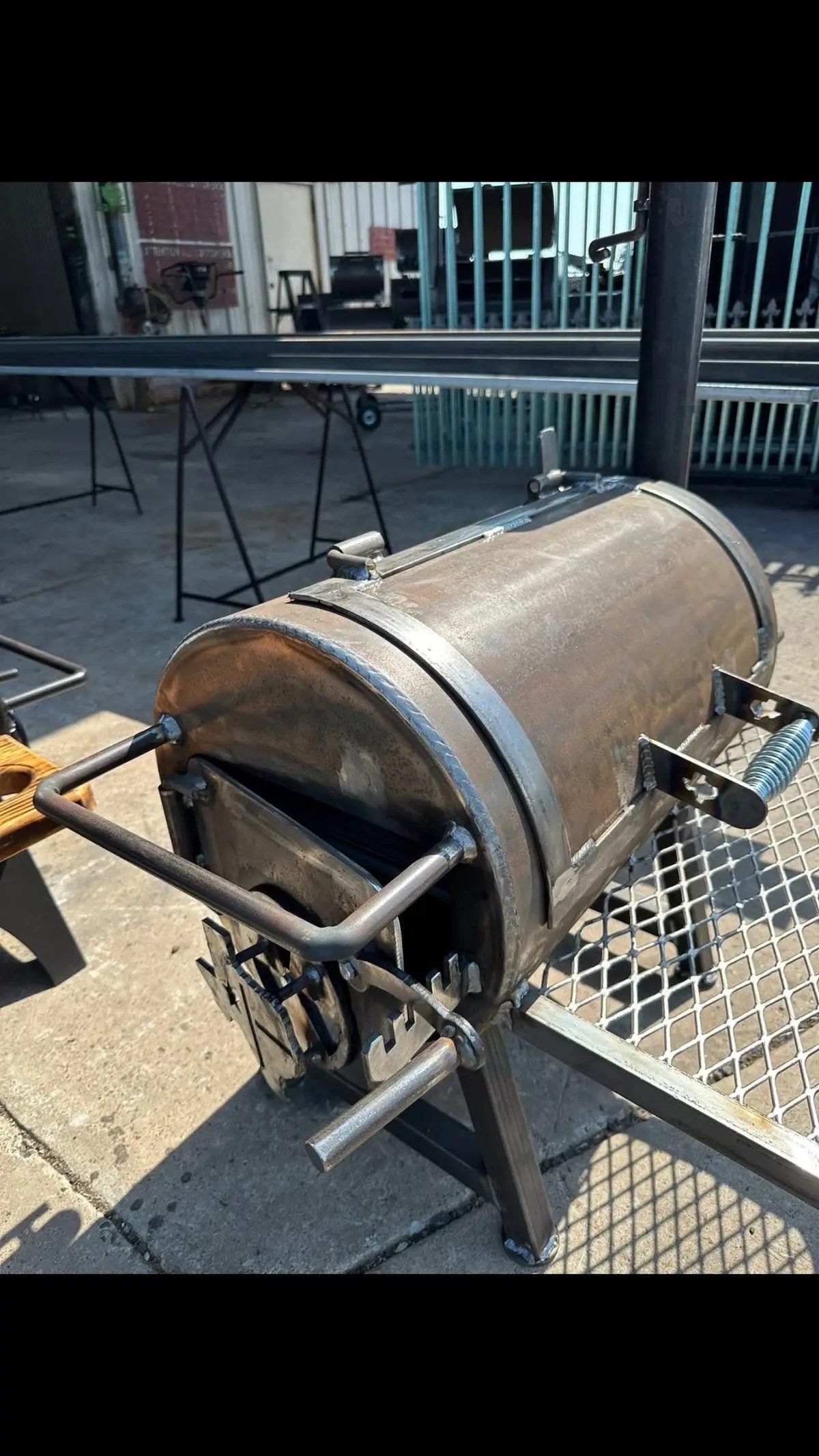 Custom Mini Smoker Grill - Image 5