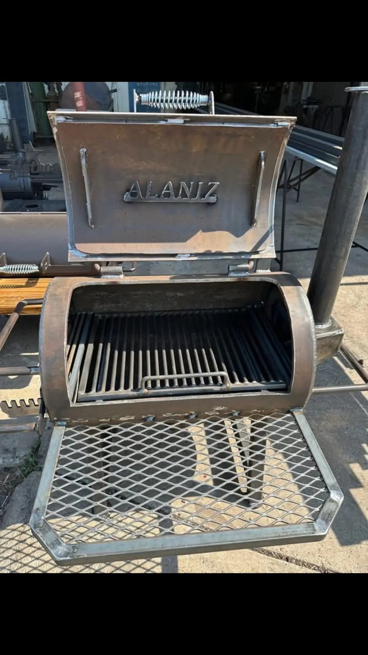 Custom Mini Smoker Grill - Image 9