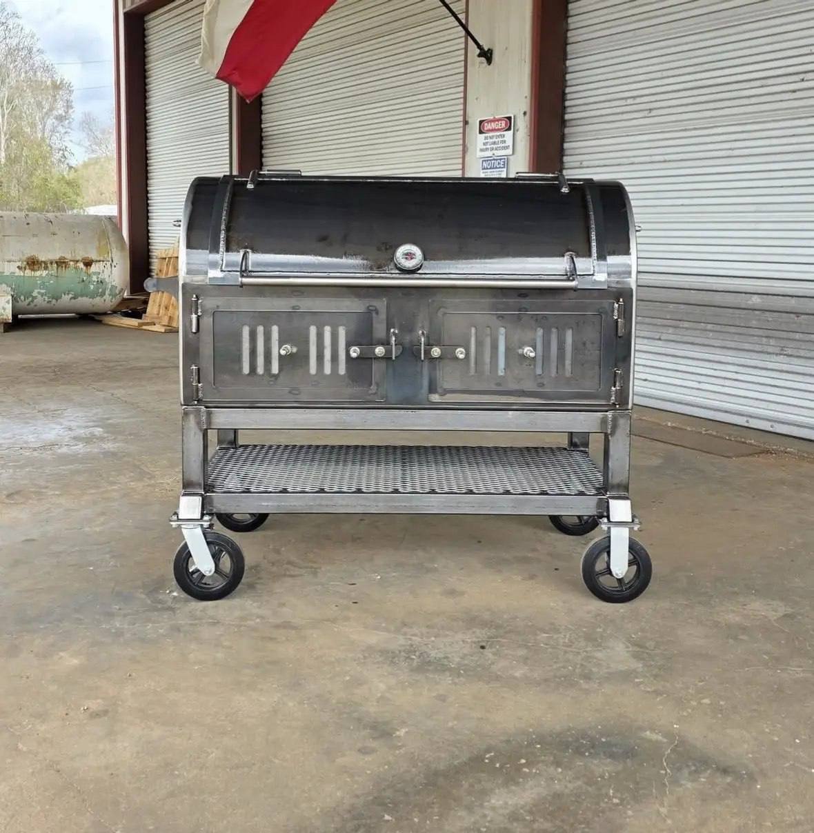 26x57 Backyard Smoker