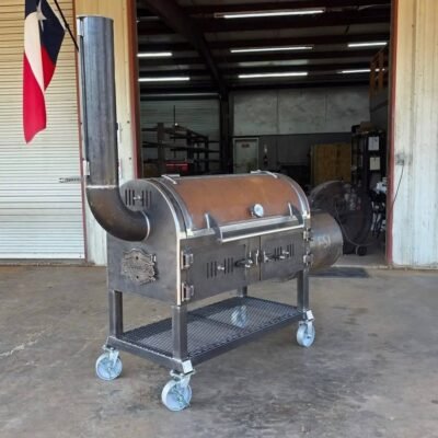 Combo Direct Heat Cooker & Offset Smoker