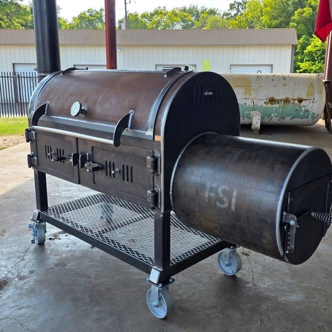 Combo Direct Heat Cooker & Offset Smoker - Image 2
