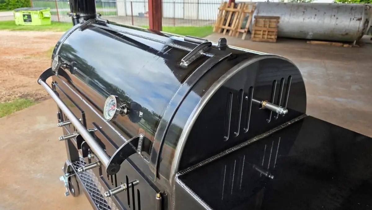 Heirloom Pits 24" x 50" Combo Cooker & Grill - Image 2