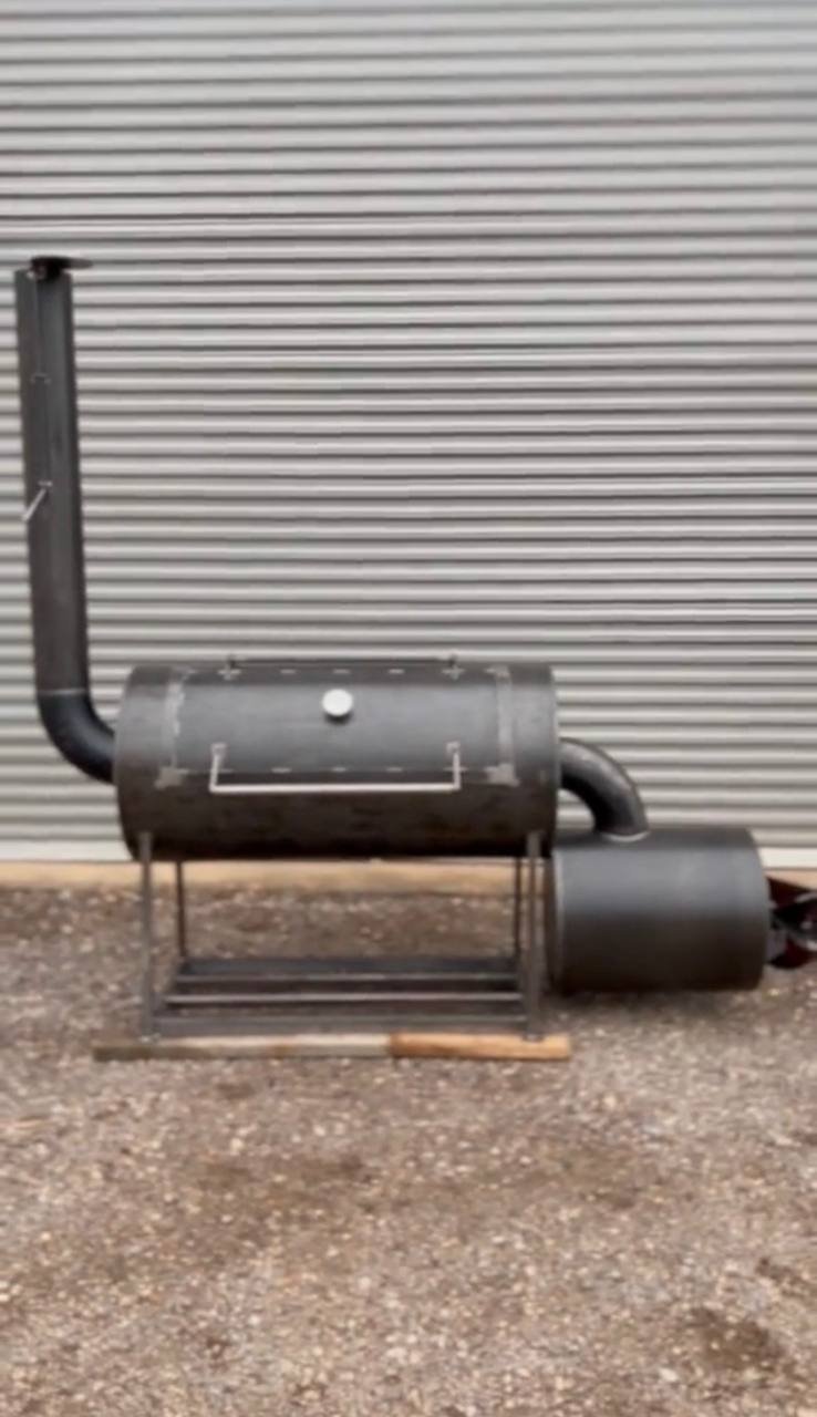 MM Offset Smoker on Cart - Image 4