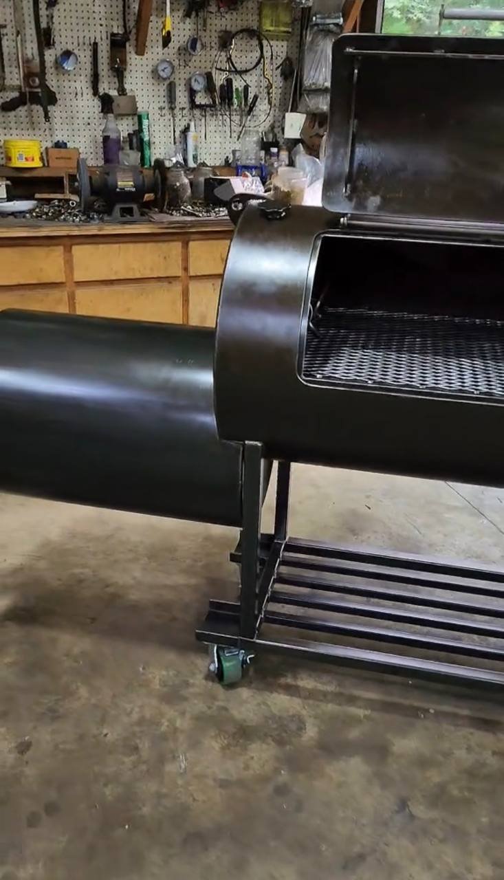 Offset Smoker on Casters - Image 2