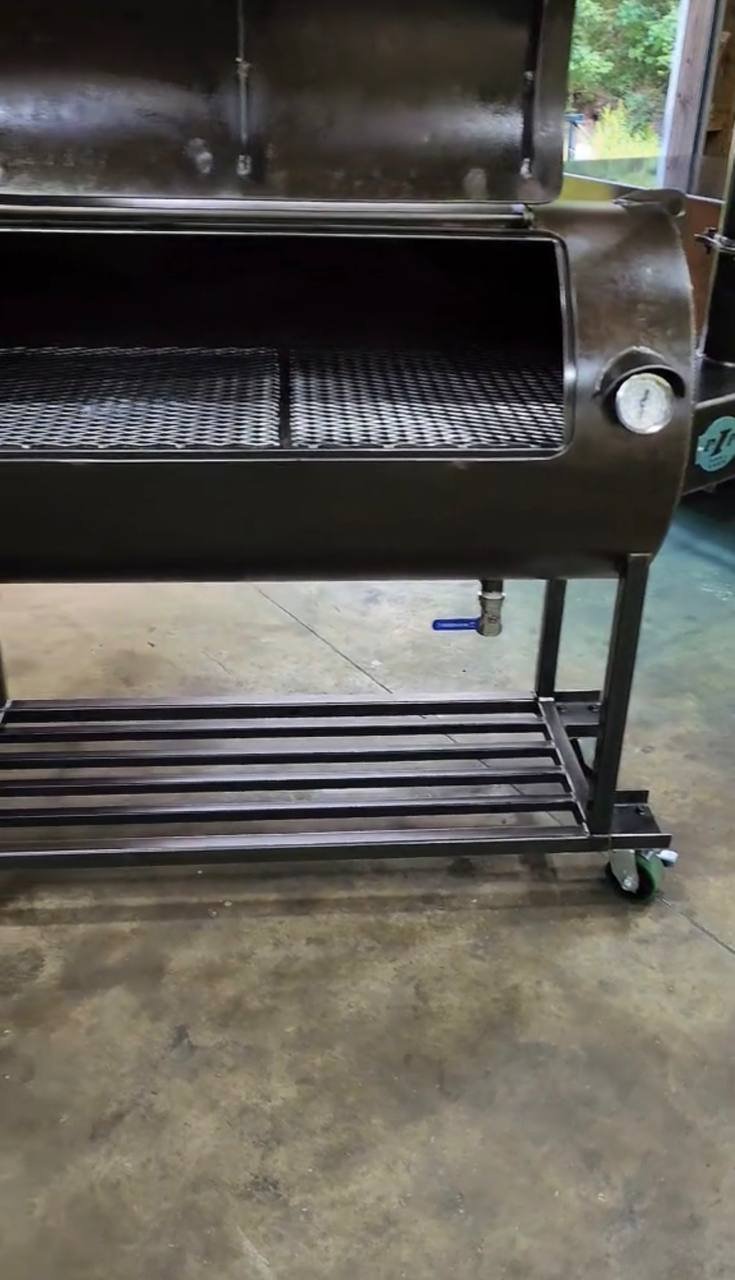 Offset Smoker on Casters - Image 3