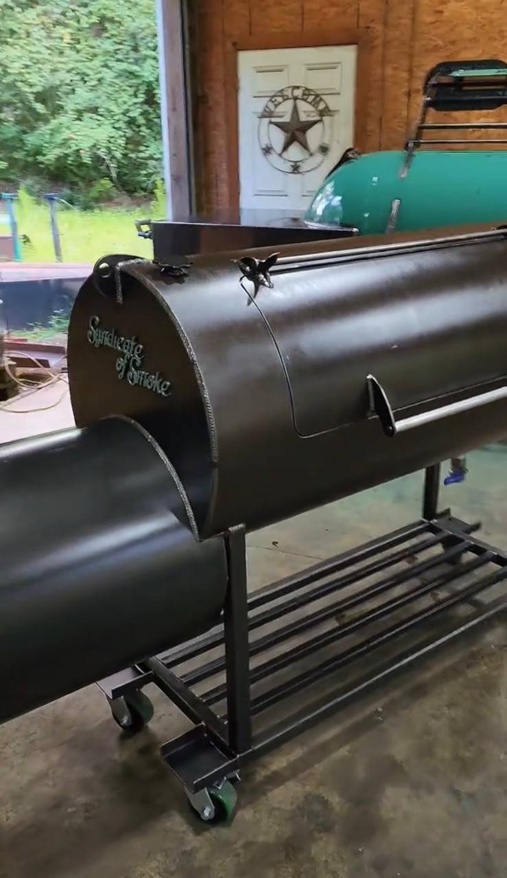 Offset Smoker on Casters - Image 6