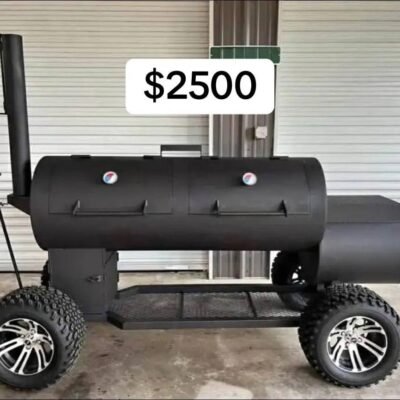 Texas Flag Smoker on Casters