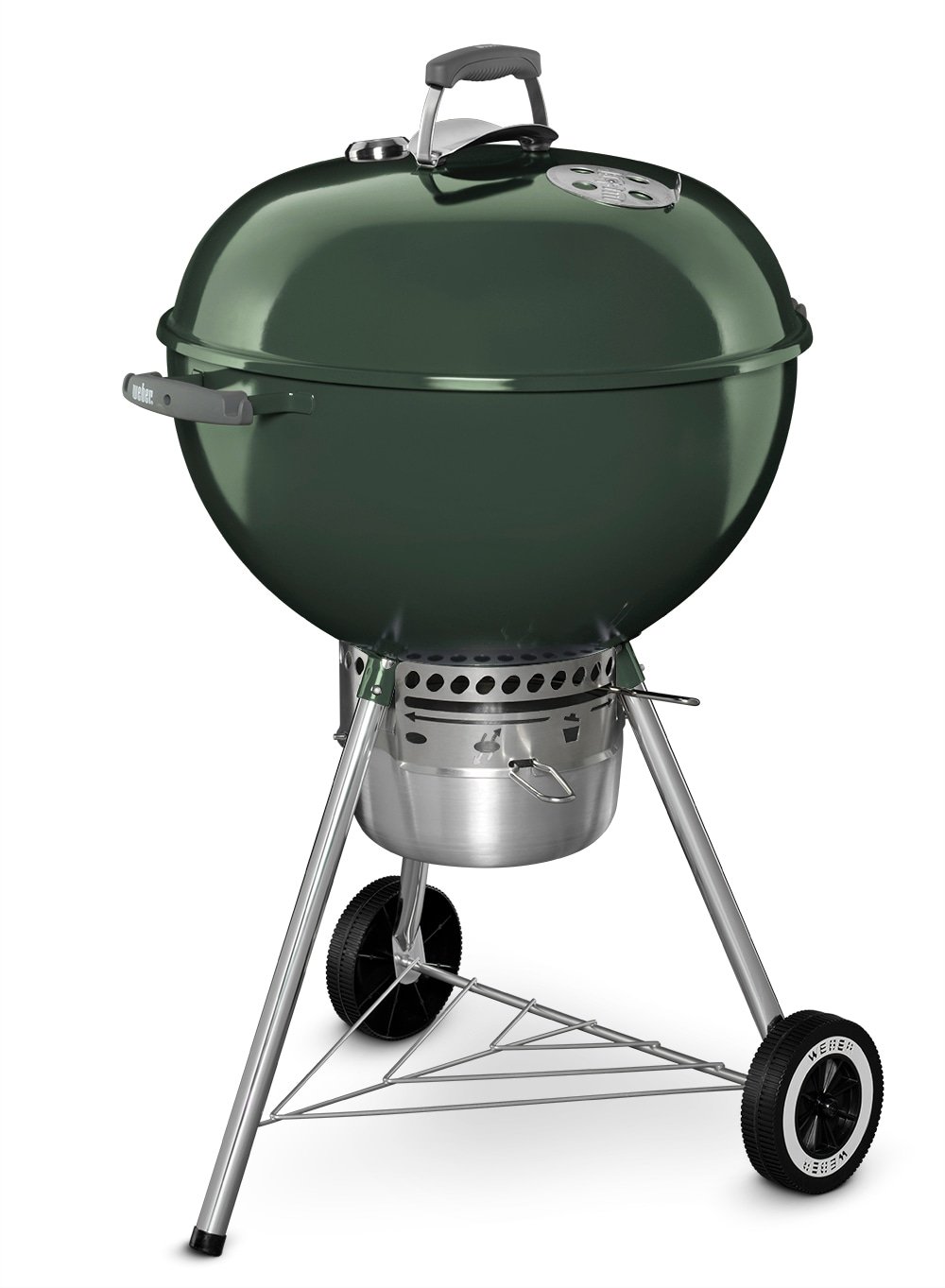 Weber Original Kettle 22-in W Green Kettle Charcoal Grill
