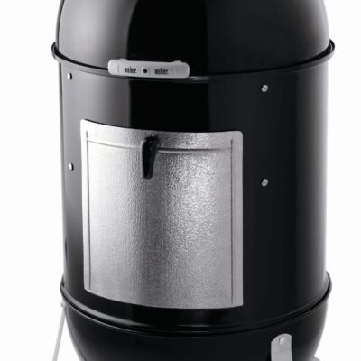 Weber 22-in Smokey Mountain Cooker 726-Sq. in Black Porcelain-Enamel Vertical Charcoal Smoker