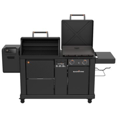 Blackstone 22″ XL Griddle and Pellet Grill Combo Black Liquid propane and wood pellet Combo Grill