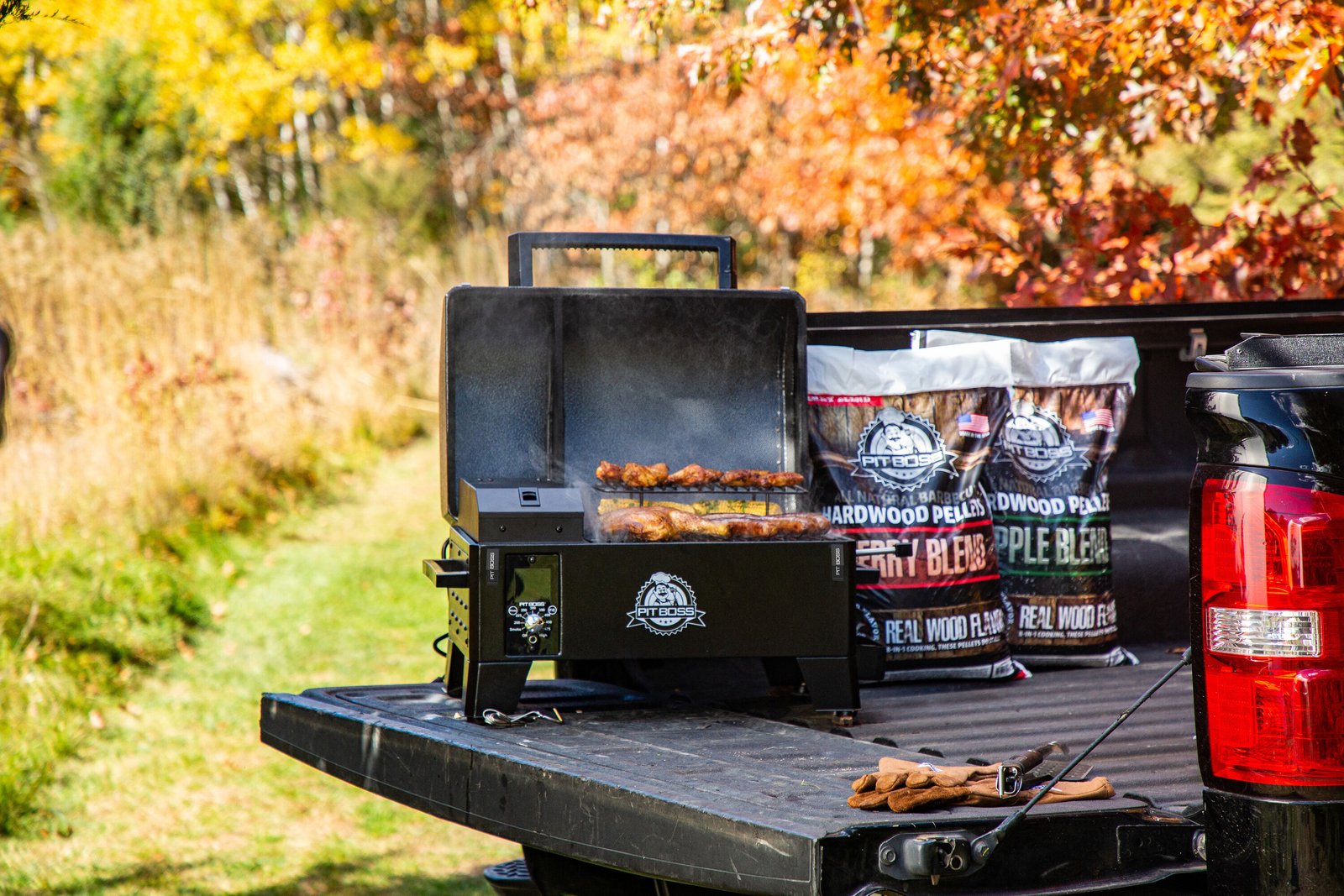 Pit Boss Pro Series 256-Sq. in Black Portable Wood pellet Grill - Image 5