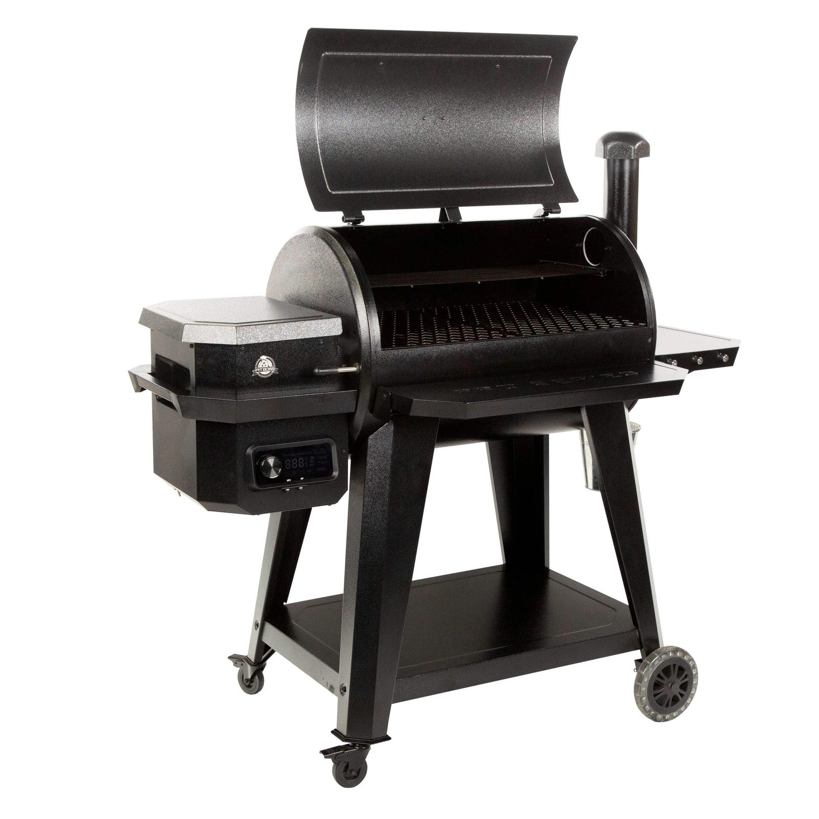Pit Boss Pro Series 850-Sq. in Hammertone Pellet Grill with Smart Compatibility - Image 4