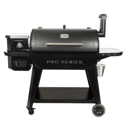 Pit Boss Pro V2 1150-Sq. in Hammer tone Pellet Grill with Smart Compatibility