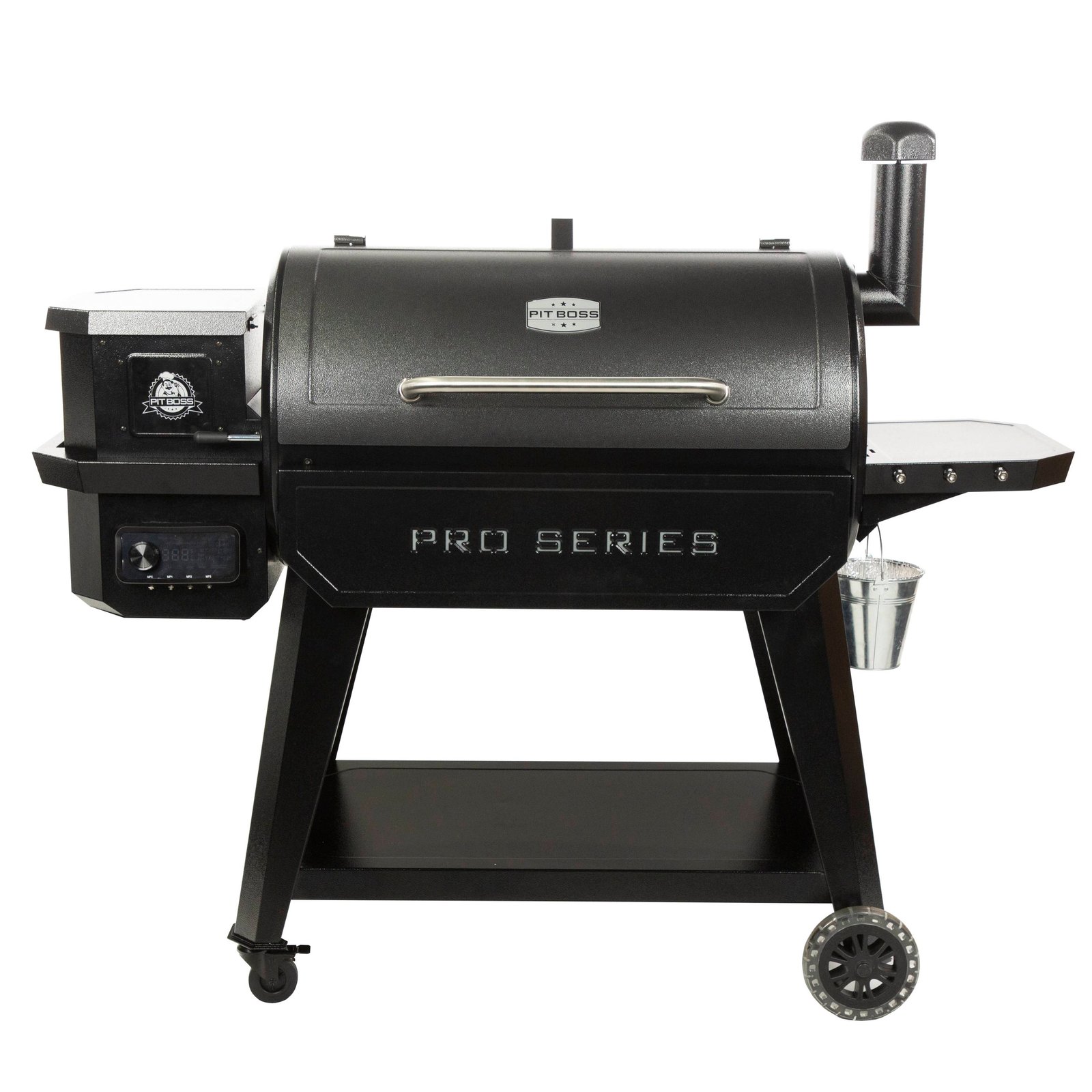Pit Boss Pro V2 1150-Sq. in Hammer tone Pellet Grill with Smart Compatibility