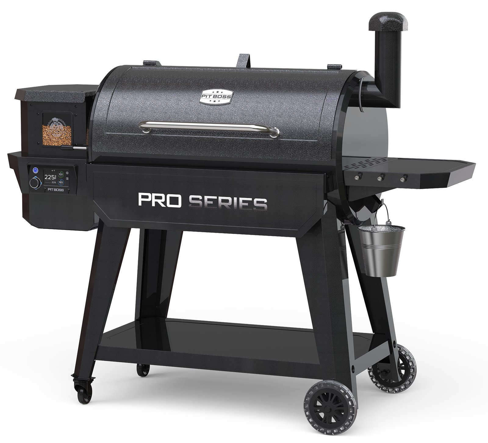 Pit Boss Pro Series V3 1150-Sq. in Grey Pellet Grill with Smart Compatibility - Image 3