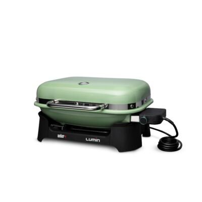 Weber Lumin Full Size 1560 -Watt Light Green Electric Grill