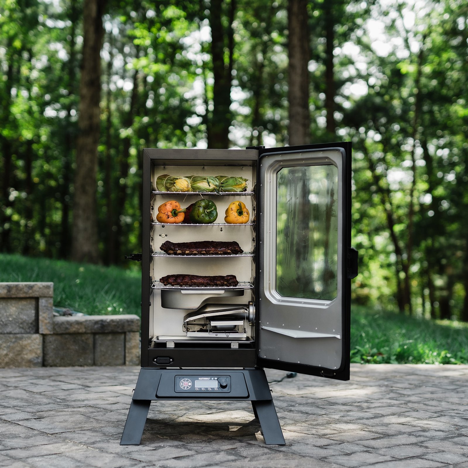 Masterbuilt Wifi 710 710-Sq. in Black Smart Electric Smoker - Image 2