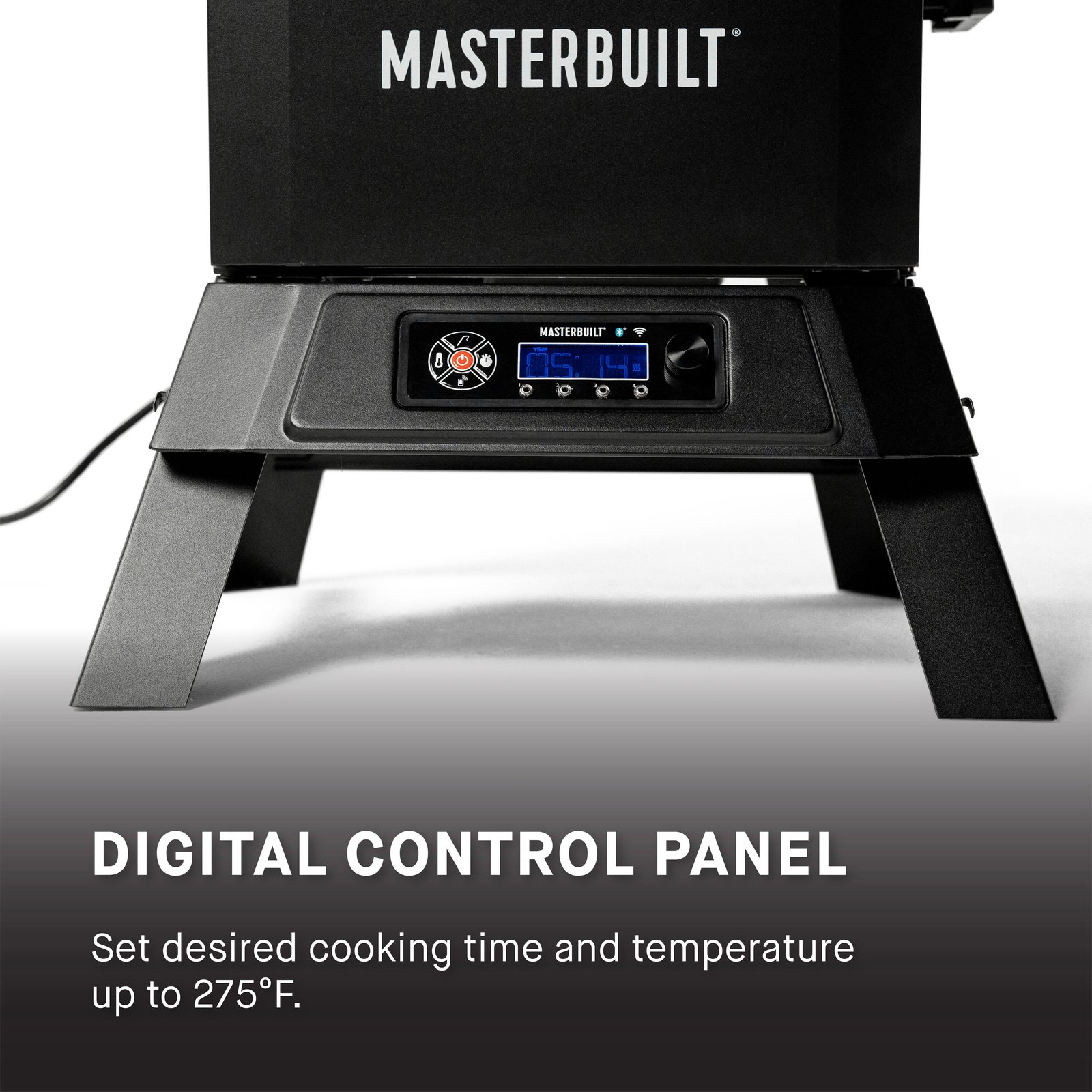 Masterbuilt Wifi 710 710-Sq. in Black Smart Electric Smoker - Image 4