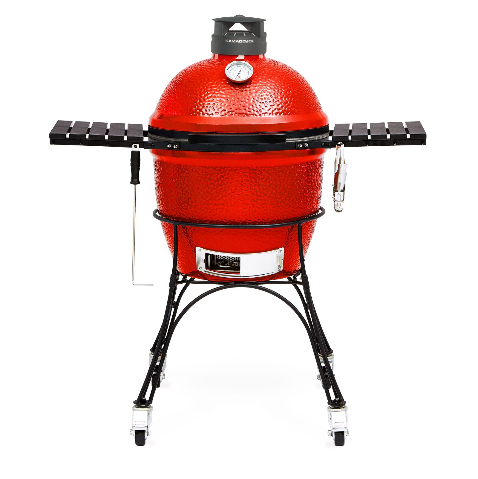 Kamado Joe Classic Joe II 18-in W Blaze Red Kamado Charcoal Grill