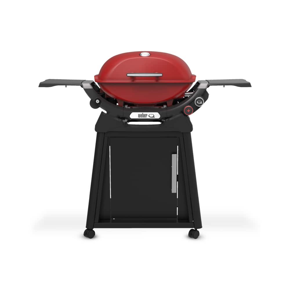 Weber Q 2800N+ 320-Sq. in Flame Red Portable Liquid propane Grill