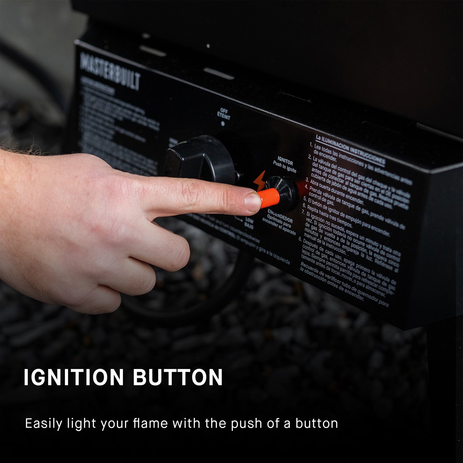 Masterbuilt 730-Sq. in Black Gas Smoker - Image 4