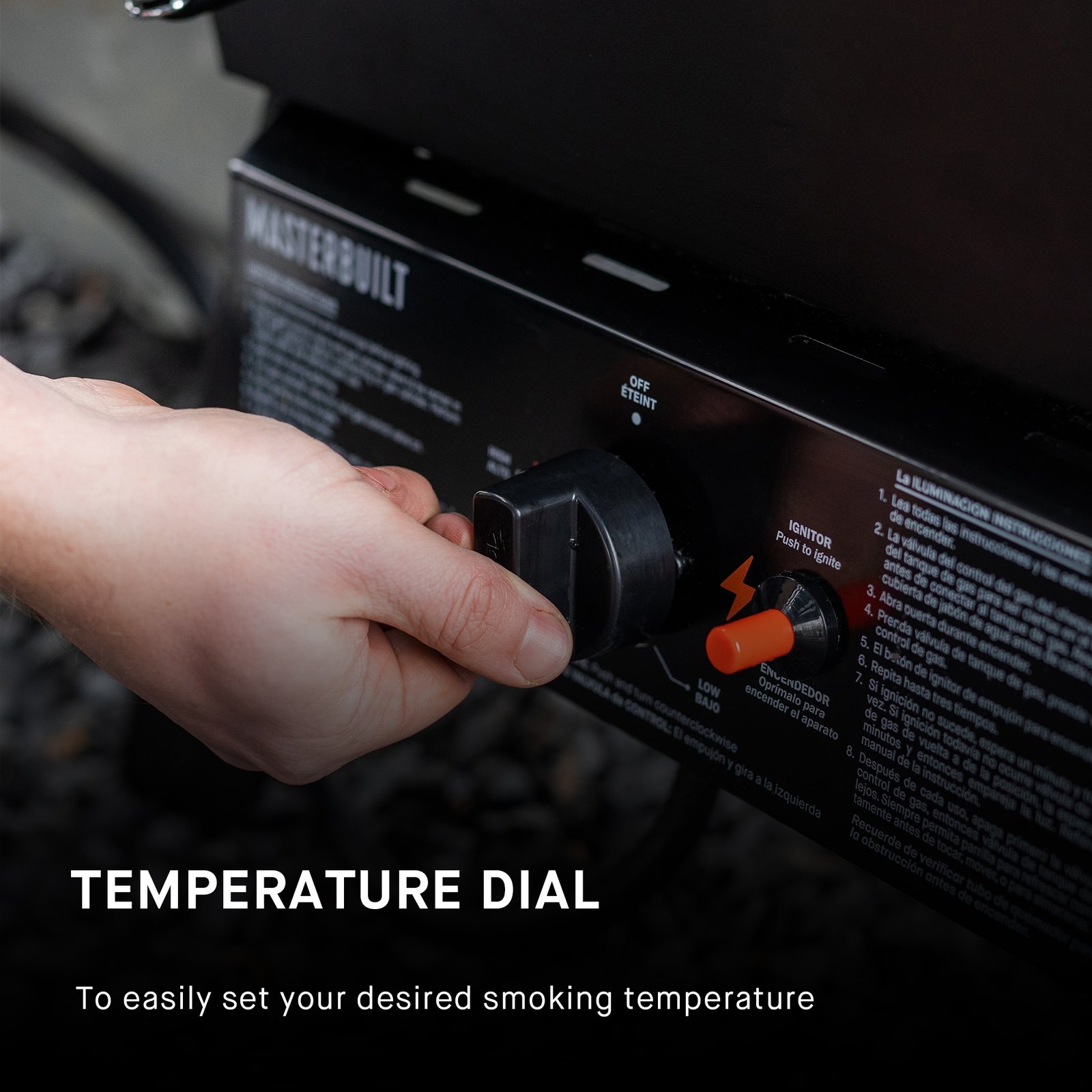 Masterbuilt 730-Sq. in Black Gas Smoker - Image 5