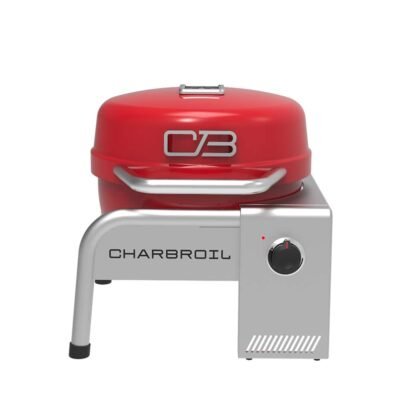 Charbroil Bistro Pro 180-Sq. in Red Portable Electric Grill