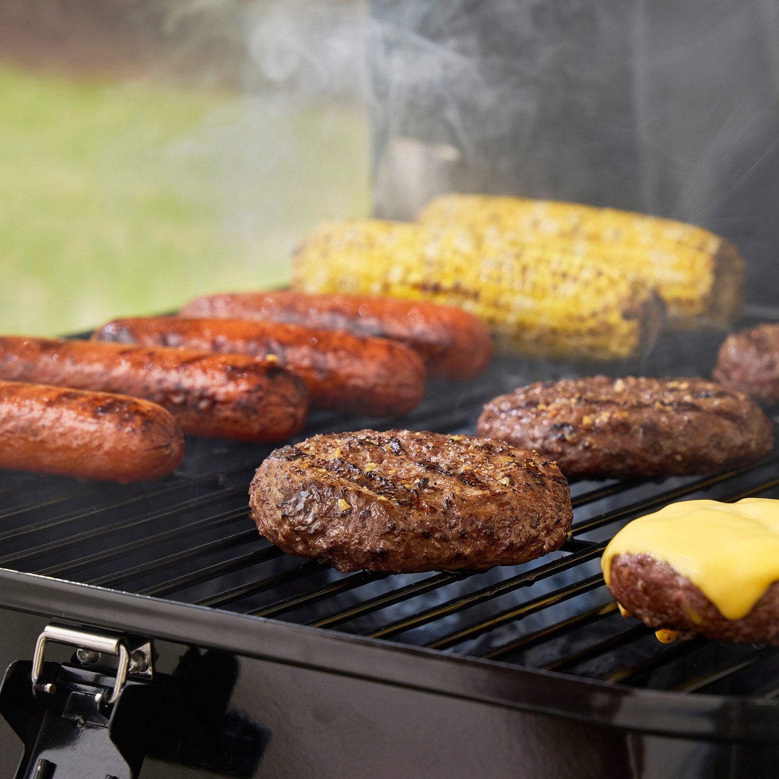 Master Forge Small 340-Sq. in Black Portable Charcoal Grill - Image 2