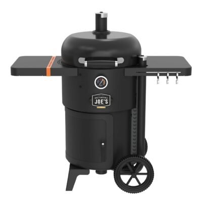 Oklahoma Joe’s Bronco 284-Sq. in Black Vertical Charcoal Smoker