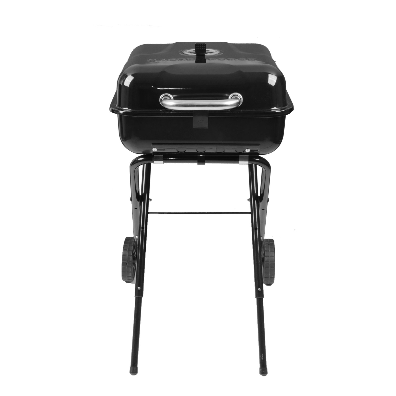 Master Forge Small 340-Sq. in Black Portable Charcoal Grill