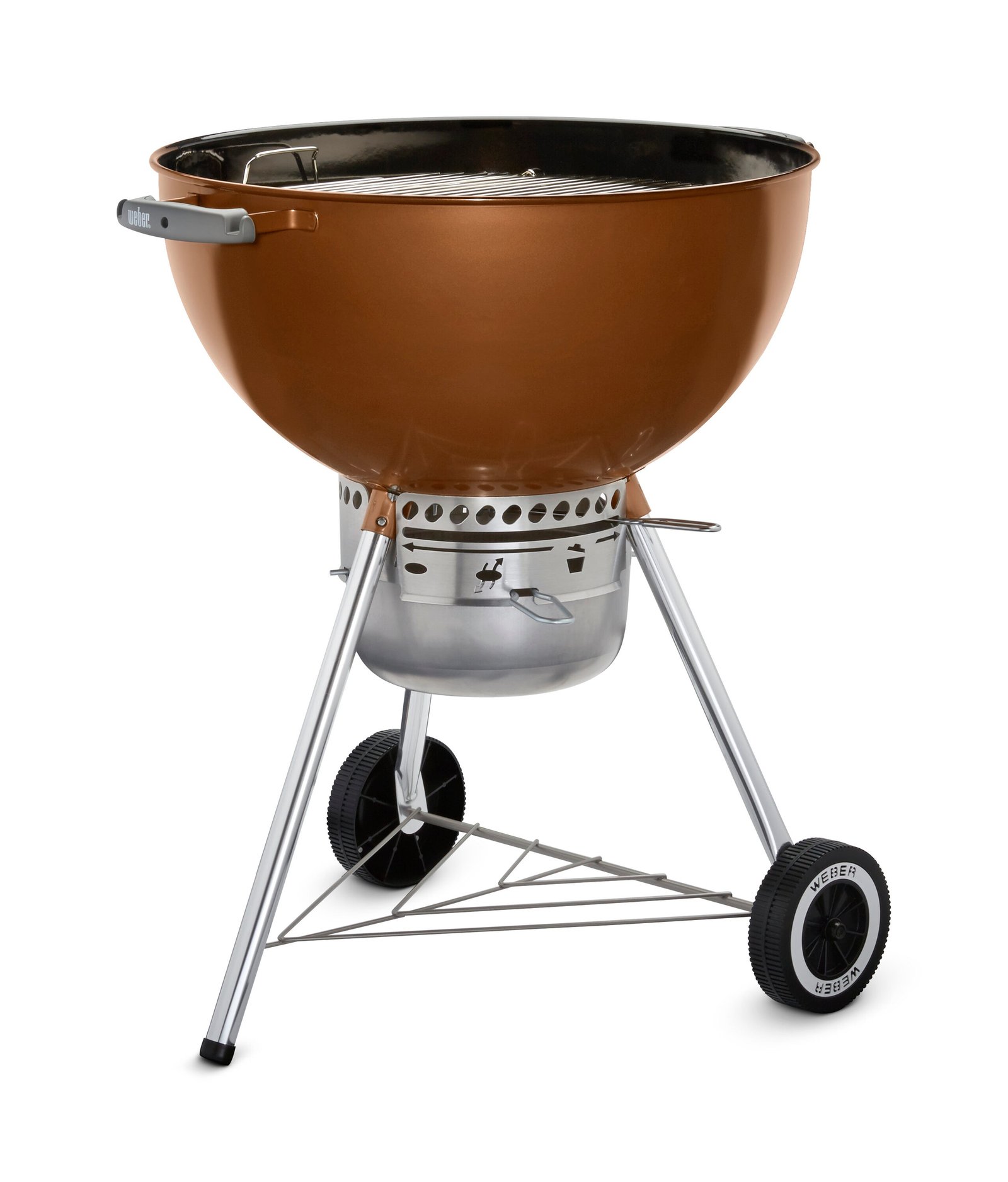 Weber Original Kettle Premium 22-in W Copper Kettle Charcoal Grill - Image 5