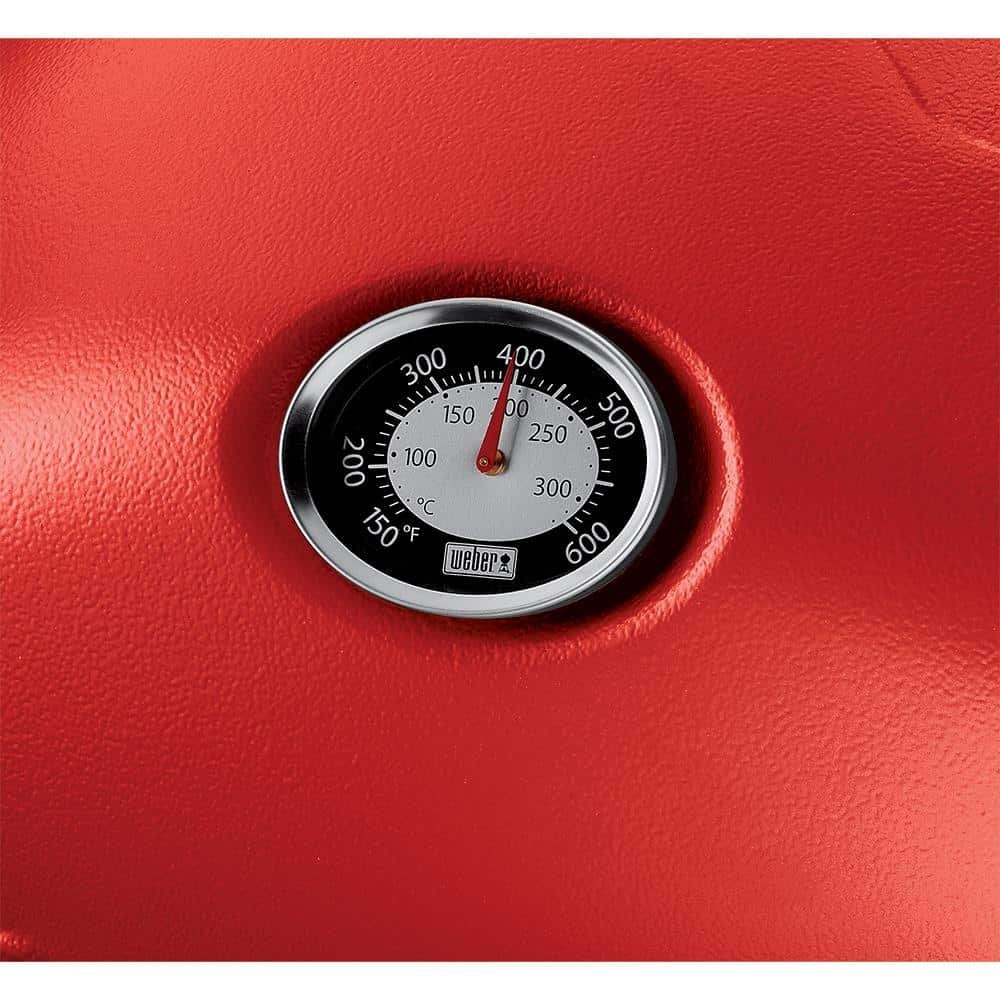 Weber Q 1200 189-Sq. in Red Portable Liquid propane Grill - Image 4
